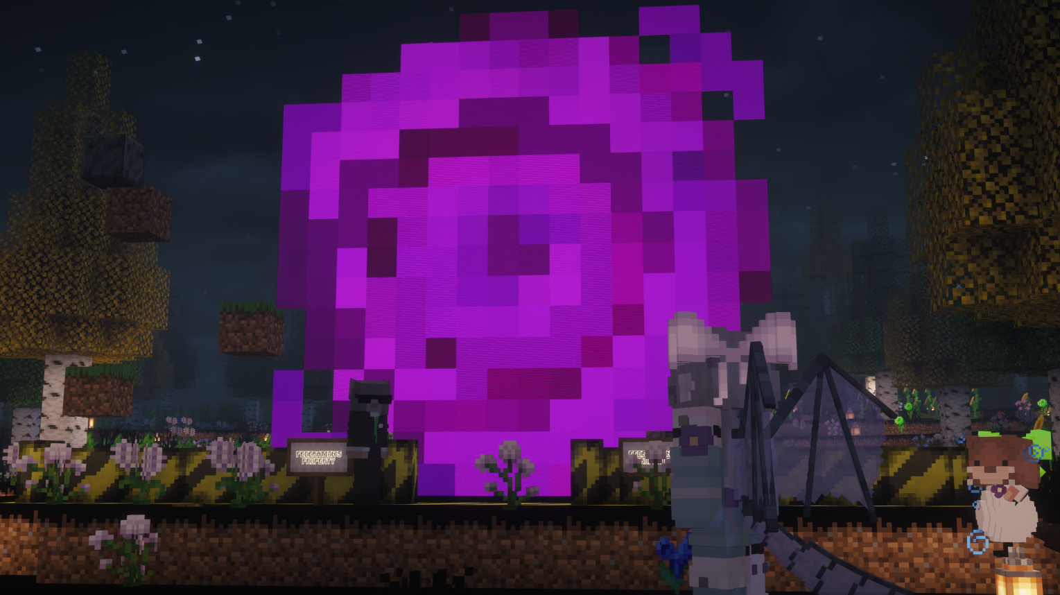 Inside the Purple Rifts